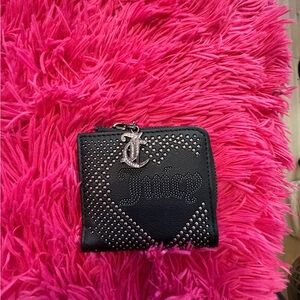 Juicy Couture Black Studded Wallet